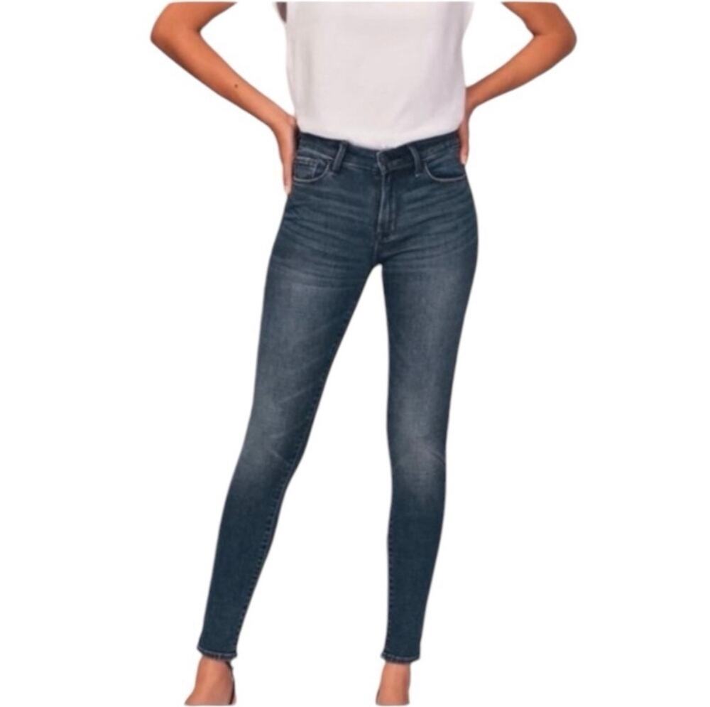 Abercrombie & Fitch Ladies Harper super skinny jeans, mid-rise, stretch, 26/2